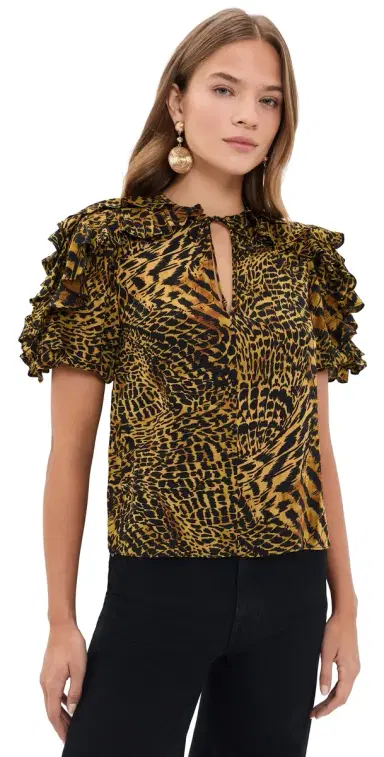 Ulla Johnson Josephine Silk Top | Thumbnail 1 Ulla Johnson Josephine Silk Top | Thumbnail 1