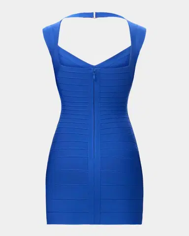 Hervé Léger The Jamie Halter Mini Dress | Thumbnail 6 Hervé Léger The Jamie Halter Mini Dress | Thumbnail 6