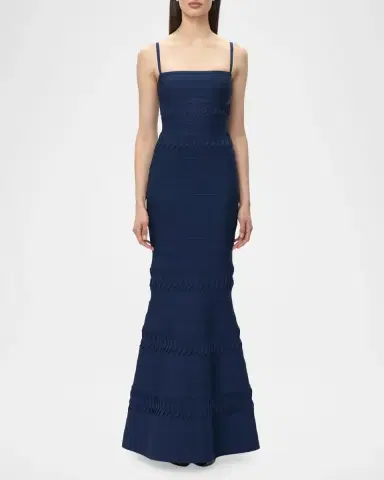 Hervé Léger The Caitlin Mermaid-Hem Bandage Gown | Thumbnail 4 Hervé Léger The Caitlin Mermaid-Hem Bandage Gown | Thumbnail 4