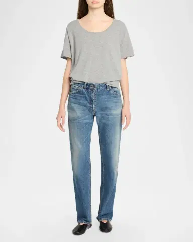 The Row Pirro Cotton & Cashmere Top | Thumbnail 2 The Row Pirro Cotton & Cashmere Top | Thumbnail 2