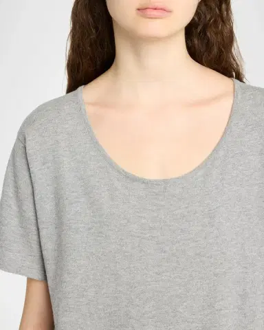 The Row Pirro Cotton & Cashmere Top | Thumbnail 5 The Row Pirro Cotton & Cashmere Top | Thumbnail 5