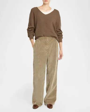 The Row Phef Cotton-Cashmere Ribbed Top | Thumbnail 2 The Row Phef Cotton-Cashmere Ribbed Top | Thumbnail 2