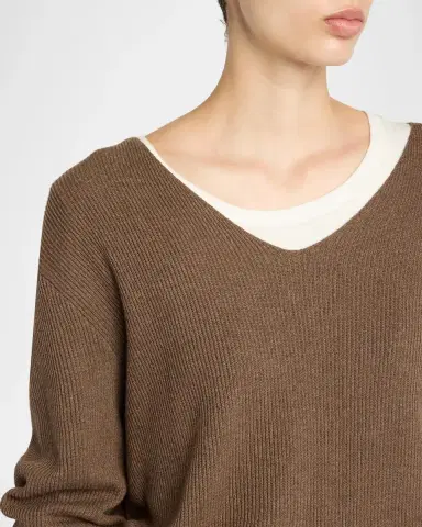 The Row Phef Cotton-Cashmere Ribbed Top | Thumbnail 5 The Row Phef Cotton-Cashmere Ribbed Top | Thumbnail 5