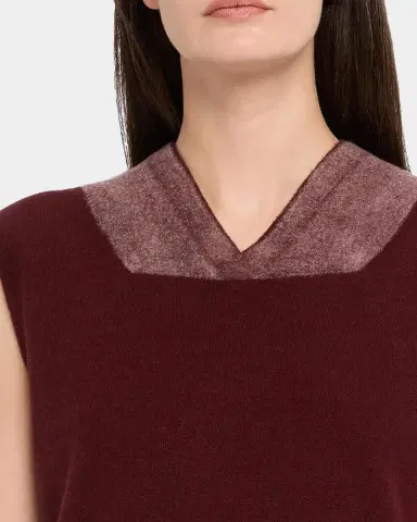 Maison Margiela Two-Tone Virgin Wool Knit Vest | Thumbnail 5 Maison Margiela Two-Tone Virgin Wool Knit Vest | Thumbnail 5
