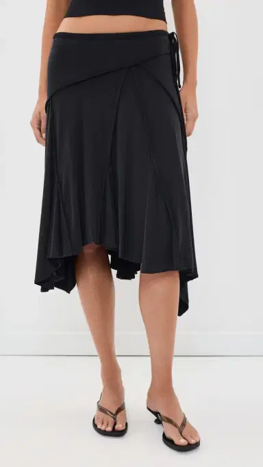 With Jean harni Skirt Black | Thumbnail 2 With Jean harni Skirt Black | Thumbnail 2