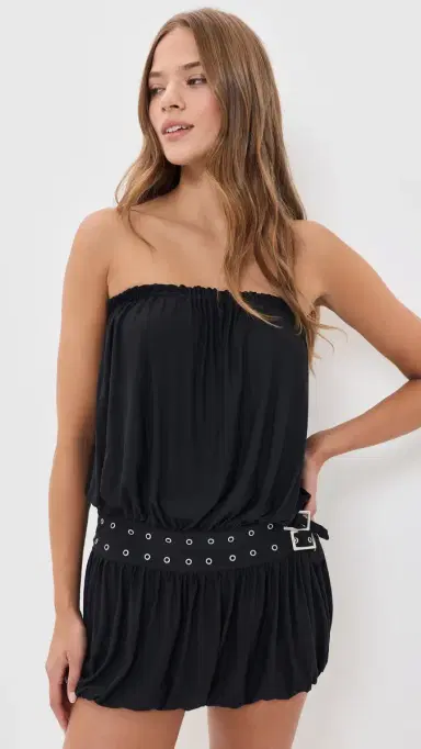 With Jean uca Mini Dress Black | Thumbnail 2 With Jean uca Mini Dress Black | Thumbnail 2
