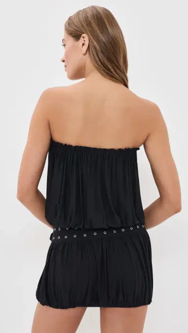 With Jean uca Mini Dress Black | Thumbnail 3 With Jean uca Mini Dress Black | Thumbnail 3