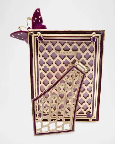 Jay Strongwater Arabella Butterfly Frame, 5" x 7" | Thumbnail 2 Jay Strongwater Arabella Butterfly Frame, 5" x 7" | Thumbnail 2