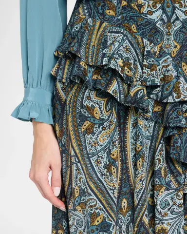 Ulla Johnson Riele Cascading Ruffle Skirt | Thumbnail 5 Ulla Johnson Riele Cascading Ruffle Skirt | Thumbnail 5
