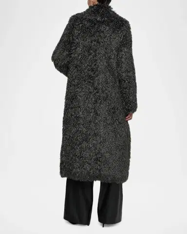 L'Agence Lizbeth Long Faux Fur Coat | Thumbnail 3 L'Agence Lizbeth Long Faux Fur Coat | Thumbnail 3