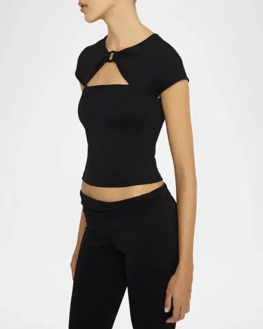 Frame x Alexandra LeClerc The Casino Top | Thumbnail 5 Frame x Alexandra LeClerc The Casino Top | Thumbnail 5