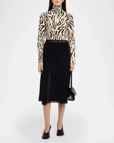 Proenza Schouler Ansel Printed Top | Thumbnail 2 Proenza Schouler Ansel Printed Top | Thumbnail 2