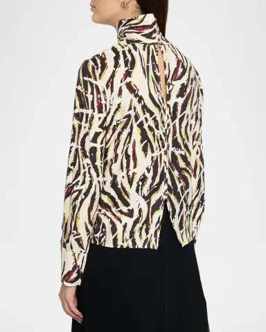 Proenza Schouler Ansel Printed Top | Thumbnail 3 Proenza Schouler Ansel Printed Top | Thumbnail 3