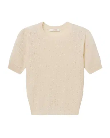 Frame The Gathered Honeycomb Cashmere Sweater | Thumbnail 1 Frame The Gathered Honeycomb Cashmere Sweater | Thumbnail 1