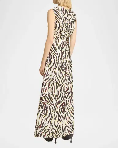 Proenza Schouler Clem Ruched Maxi Dress | Thumbnail 3 Proenza Schouler Clem Ruched Maxi Dress | Thumbnail 3