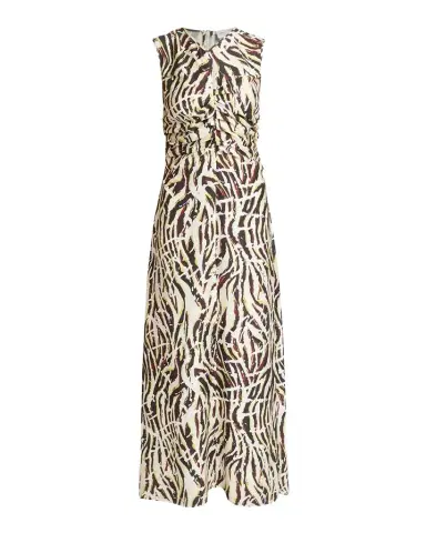 Proenza Schouler Clem Ruched Maxi Dress | Thumbnail 1 Proenza Schouler Clem Ruched Maxi Dress | Thumbnail 1