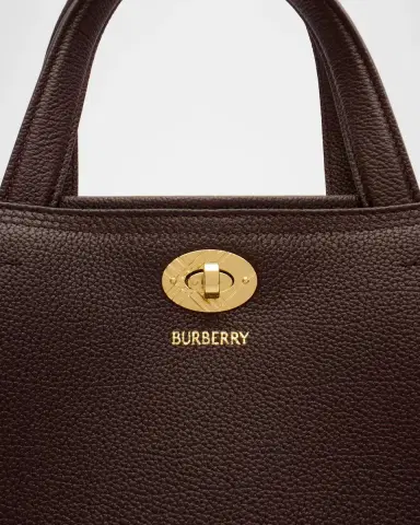 Burberry Cotswolds Small Leather & Check Tote Bag | Thumbnail 6 Burberry Cotswolds Small Leather & Check Tote Bag | Thumbnail 6