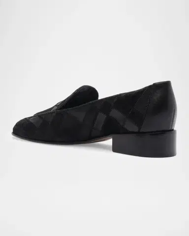 Alexandre Birman Annelise Patchwork Leather Loafers | Thumbnail 2 Alexandre Birman Annelise Patchwork Leather Loafers | Thumbnail 2