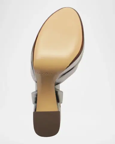 Alexandre Birman 0mm Amy Metallic Leather Platform Sandals | Thumbnail 5 Alexandre Birman 0mm Amy Metallic Leather Platform Sandals | Thumbnail 5