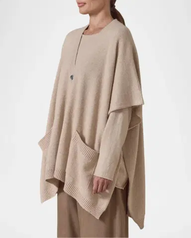 Eskandar Side-Slit Cashmere Cardigan | Thumbnail 5 Eskandar Side-Slit Cashmere Cardigan | Thumbnail 5