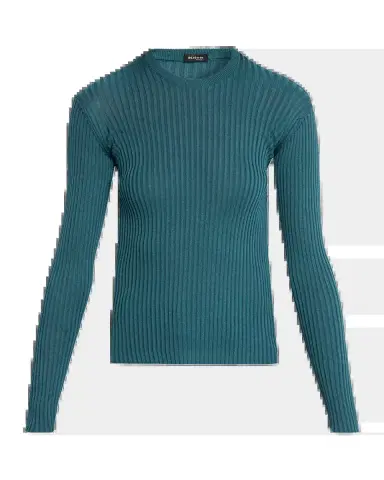 Kiton Rib-Knit Silk Sweater | Thumbnail 2 Kiton Rib-Knit Silk Sweater | Thumbnail 2