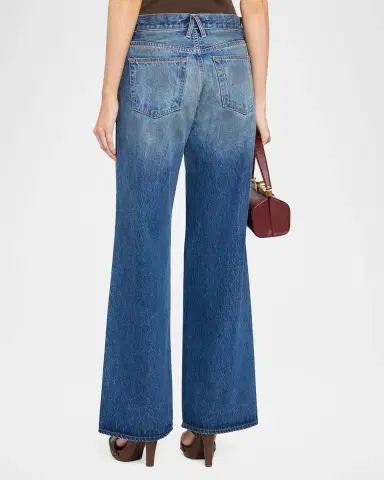 SLVRLAKE Mica Low-Rise Wide Relaxed Jeans | Thumbnail 3 SLVRLAKE Mica Low-Rise Wide Relaxed Jeans | Thumbnail 3