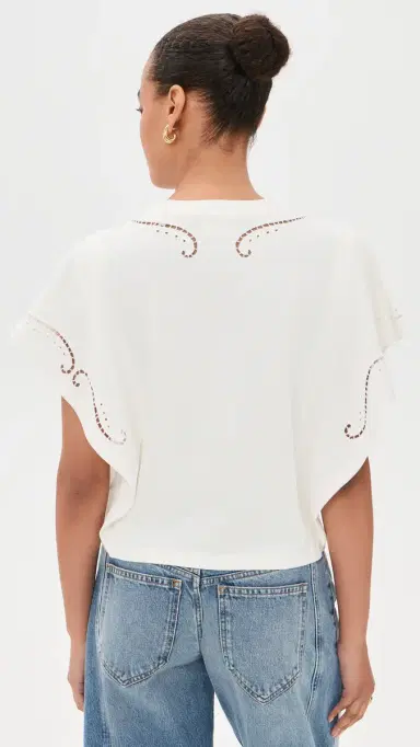 Isabel Marant Étoile Eoline Blouse Ecru | Thumbnail 3 Isabel Marant Étoile Eoline Blouse Ecru | Thumbnail 3