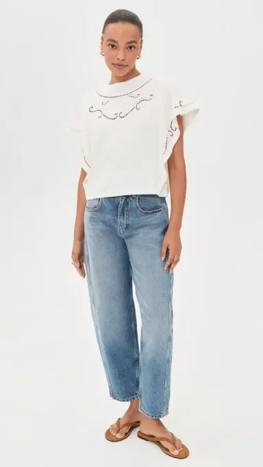 Isabel Marant Étoile Eoline Blouse Ecru | Thumbnail 5 Isabel Marant Étoile Eoline Blouse Ecru | Thumbnail 5