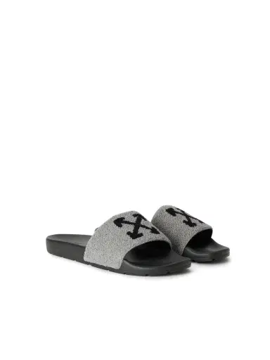 Off-White Arrow Terry Slider | Thumbnail 3 Off-White Arrow Terry Slider | Thumbnail 3