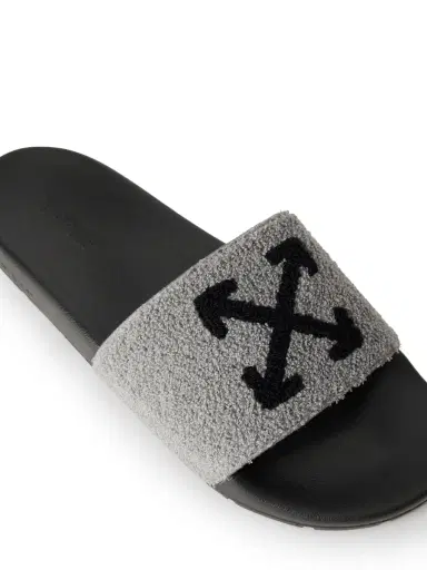 Off-White Arrow Terry Slider | Thumbnail 6 Off-White Arrow Terry Slider | Thumbnail 6