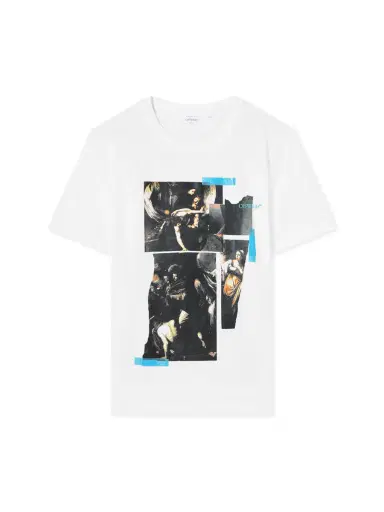 Off-White Tape Mercy Regular T-Shirt | Thumbnail 1 Off-White Tape Mercy Regular T-Shirt | Thumbnail 1