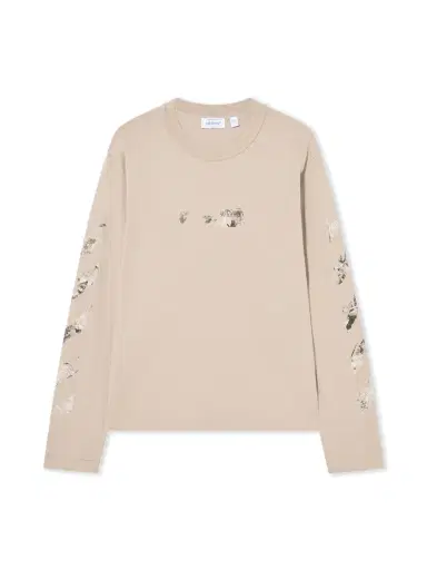 Off-White Spices Arrow Regular Long Sleeve T-Shirt | Thumbnail 1 Off-White Spices Arrow Regular Long Sleeve T-Shirt | Thumbnail 1