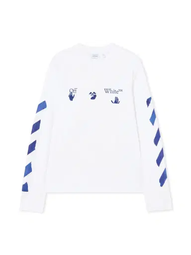Off-White Bacco Arrow Skate Long Sleeve T-Shirt | Thumbnail 1 Off-White Bacco Arrow Skate Long Sleeve T-Shirt | Thumbnail 1