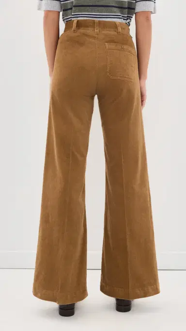 Polo Ralph Lauren Thin Wale Corduroy Flare Pants Tan | Thumbnail 3 Polo Ralph Lauren Thin Wale Corduroy Flare Pants Tan | Thumbnail 3