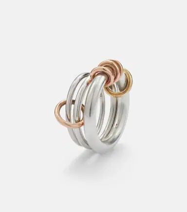 Spinelli Kilcollin Orion sterling silver, 18kt gold, and 18kt rose gold ring | Thumbnail 2 Spinelli Kilcollin Orion sterling silver, 18kt gold, and 18kt rose gold ring | Thumbnail 2