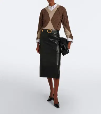 Altuzarra Parish argyle wool and alpaca blend sweater | Thumbnail 4 Altuzarra Parish argyle wool and alpaca blend sweater | Thumbnail 4