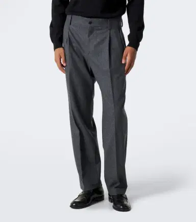 Dolce & Gabbana Virgin wool flannel wide-leg pants | Thumbnail 4 Dolce & Gabbana Virgin wool flannel wide-leg pants | Thumbnail 4