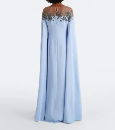 Carolina Herrera Embellished crêpe gown | Thumbnail 2 Carolina Herrera Embellished crêpe gown | Thumbnail 2