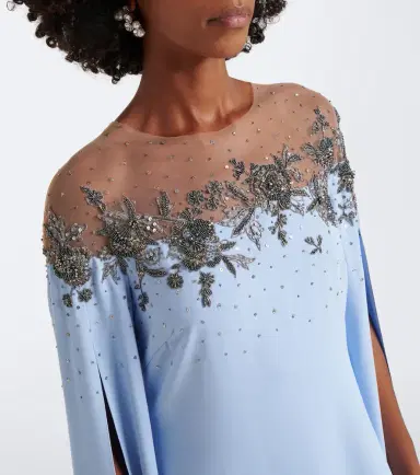 Carolina Herrera Embellished crêpe gown | Thumbnail 5 Carolina Herrera Embellished crêpe gown | Thumbnail 5