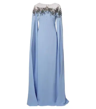 Carolina Herrera Embellished crêpe gown | Thumbnail 1 Carolina Herrera Embellished crêpe gown | Thumbnail 1