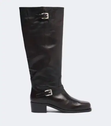 Staud Brooklyn leather knee-high boots | Thumbnail 2 Staud Brooklyn leather knee-high boots | Thumbnail 2