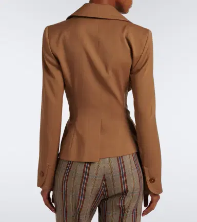 Vivienne Westwood Draped peplum virgin wool jacket | Thumbnail 3 Vivienne Westwood Draped peplum virgin wool jacket | Thumbnail 3