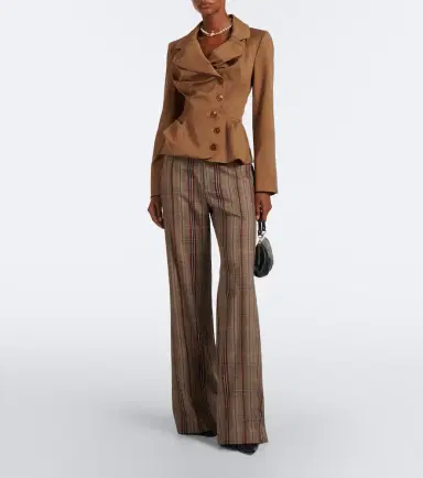 Vivienne Westwood Draped peplum virgin wool jacket | Thumbnail 5 Vivienne Westwood Draped peplum virgin wool jacket | Thumbnail 5