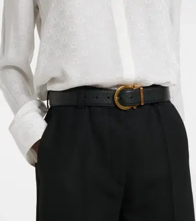 Ferragamo Gancini reversible leather belt | Thumbnail 4 Ferragamo Gancini reversible leather belt | Thumbnail 4