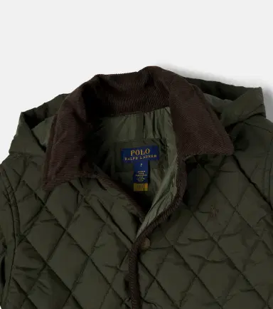 POLO RALPH LAUREN KIDS Corduroy-trimmed quilted jacket | Thumbnail 2 POLO RALPH LAUREN KIDS Corduroy-trimmed quilted jacket | Thumbnail 2