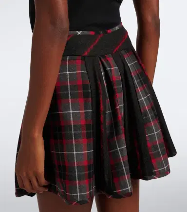 Vivienne Westwood Bell tartan wool miniskirt | Thumbnail 2 Vivienne Westwood Bell tartan wool miniskirt | Thumbnail 2