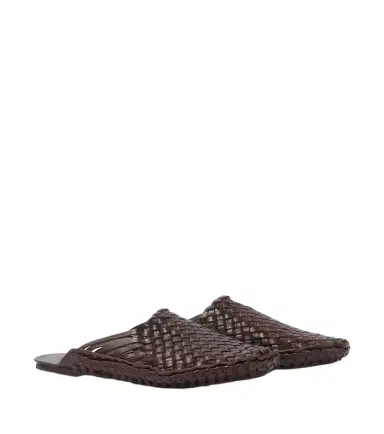 The Row Woven leather slip-on shoes | Thumbnail 1 The Row Woven leather slip-on shoes | Thumbnail 1
