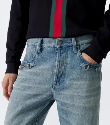 Gucci Horsebit flared jeans | Thumbnail 4 Gucci Horsebit flared jeans | Thumbnail 4
