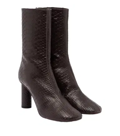 Paris Texas Alice snake-effect leather ankle boots | Thumbnail 1 Paris Texas Alice snake-effect leather ankle boots | Thumbnail 1