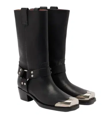 Paris Texas Roxy embellished leather biker boots | Thumbnail 1 Paris Texas Roxy embellished leather biker boots | Thumbnail 1